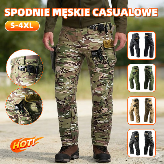 Nowe, świetnie sprzedające się spodnie trekkingowe – wodoodporne, wiatroszczelne, ciepłe, z podszewką z polaru