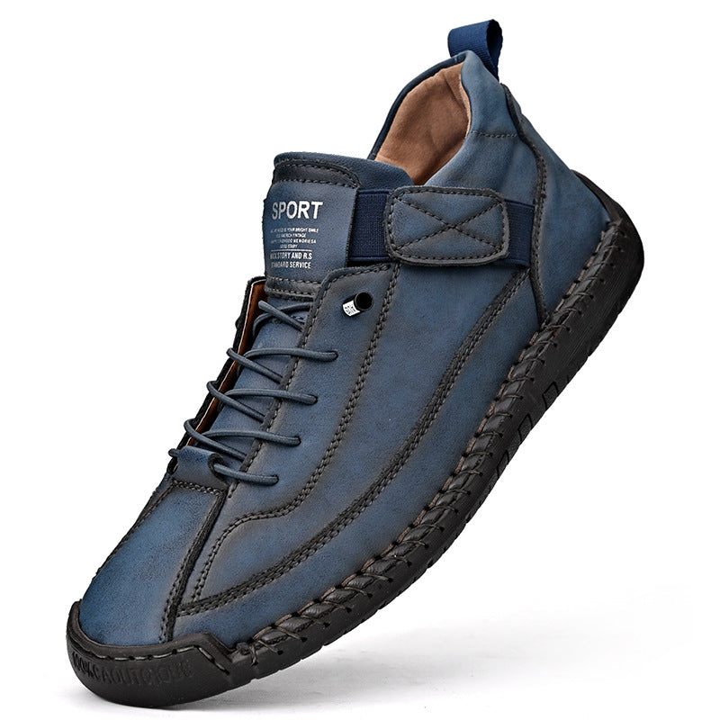 🔥【50% OFF】【38-48】👟👟Casual obuwie męskie na co dzień, robocze, outdoorowe, szyte buty