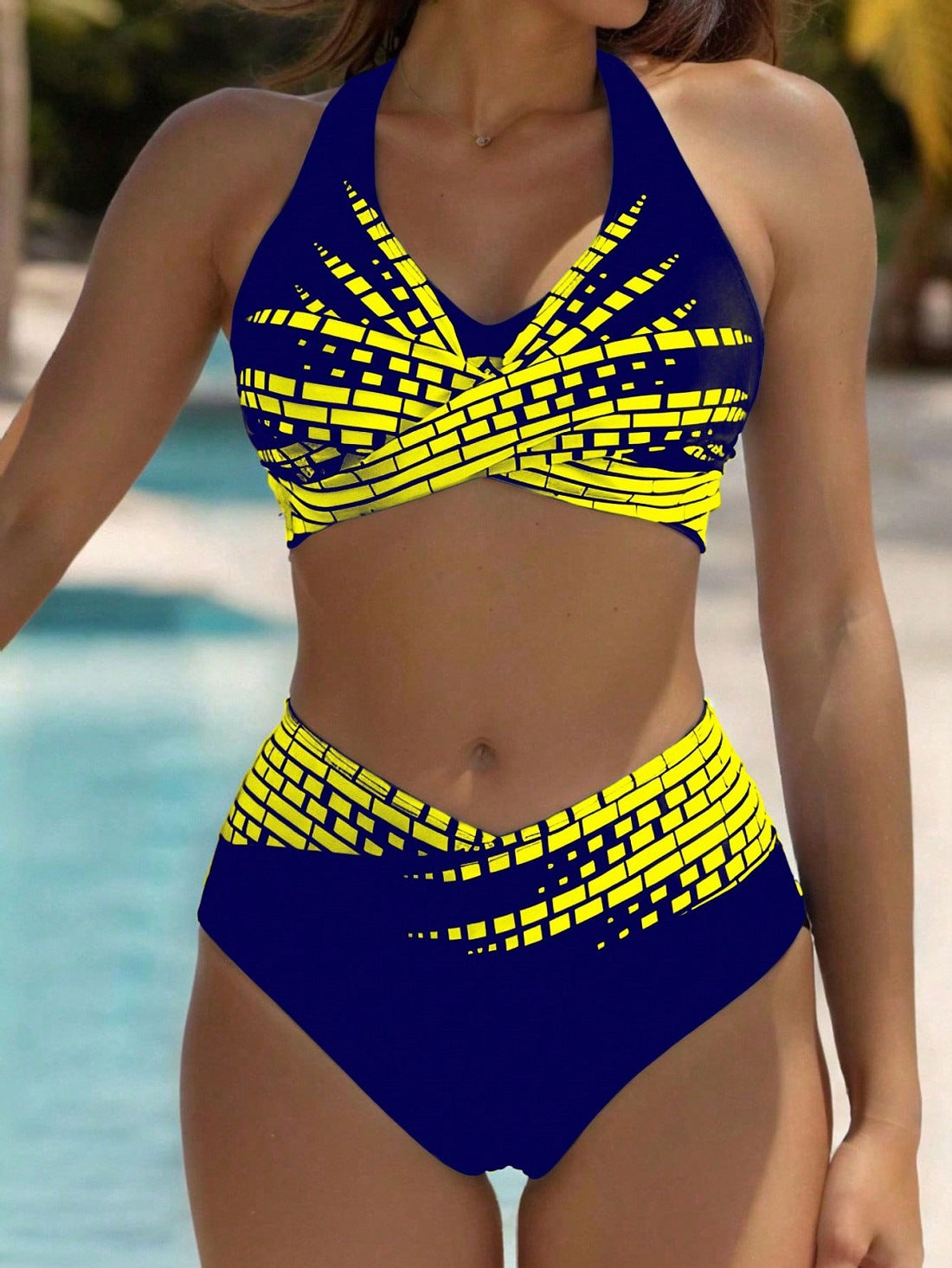 【✨Rabat ograniczony czasowo】👙 （40-100KG）Nowy modny kostium kąpielowy bikini, dostępny w wielu kolorach