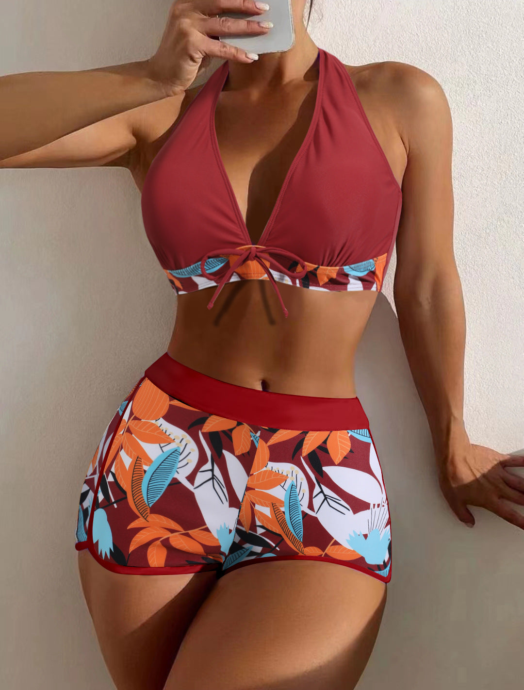 2025 Set costum de baie imprimat nou pentru dama