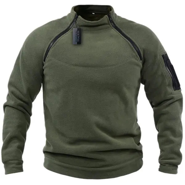 🎉✨【S-4XL】Nowa moda męska zimowa ciepła polarowa kurtka bazowa, bluza