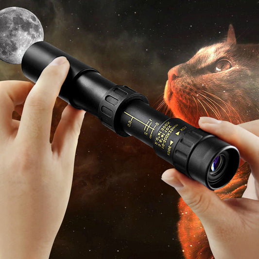 Oferta ograniczona czasowo! Lornetka HD z zoomem 10-300X, profesjonalna, przenośna, dalekiego zasięgu, noktowizyjna, monokularowa, myśliwska, snajperska