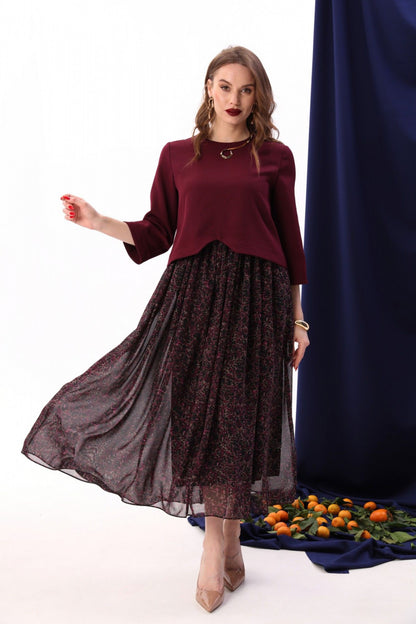 💖💖【S-5XL】 Wysokiej jakości nowa, elegancka sukienka na jesień i zimę