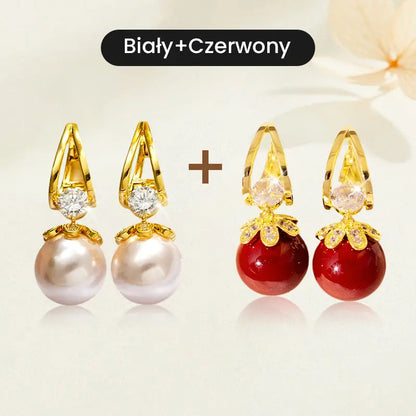 💋【Kup jeden, a drugi dostaniesz gratis】 Nowe kolczyki z francuskimi perłami w stylu 2026 z luksusowego srebra